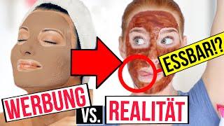 WERBUNG VS. REALITÄT: ESSBARE GESICHTSMASKE & 5 ANDERE BEAUTY PRODUKTE! | LaurenCocoXO