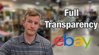 Finally An EBay YouTuber With Full Transparency | How Much Can You Actually Make On EBay??