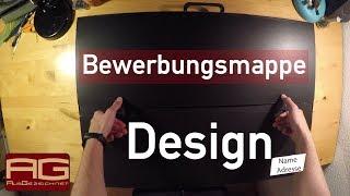 Mappe für Kunst / Design-Studium anfertigen // Beispielmappe - Bewerbungsmappe