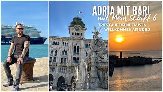 Adria mit Mein Schiff 6 Vlog #1: Willkommen in Triest und an Bord