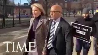 Betsy DeVos Greeted By Protesters During Her First Visit As Education Secretary | TIME