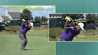 Hideki Matsuyama Iron Swing - Slow Motion - 2021 Masters Champion