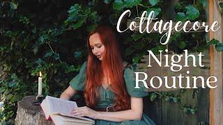 Cottagecore summer night routine at my witch cottage  Slow living | Simple life