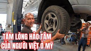 Anh Chủ Sửa Xe Muốn Giúp Đỡ Người Nghèo Không Lấy Tiền Công Ở Mỹ