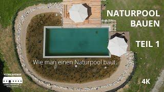 Wie man einen Naturpool baut - Teil 1 - Rohbau