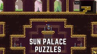 Monster Sanctuary - Sun Palace - Raising the Tower Lever Puzzles - UPDATED Full Walkthrough