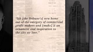 Tribune Tower: A Groundbreaking Competition
