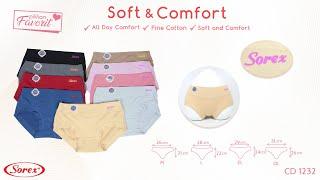 PILIHAN FAVORIT || Celana Dalam Soft & Comfort Sorex art. 1232