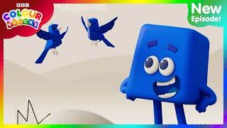 Meet Blue! | FULL EPISODE - S1 E2 | Learn Colours - Kids Cartoons | Colourblocks