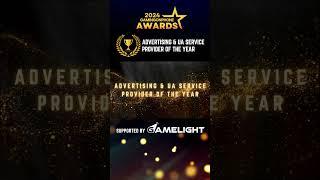 Advertising & UA Service Provider Of The Year - Gamelight #bestmobilegames #gamelight #gameads