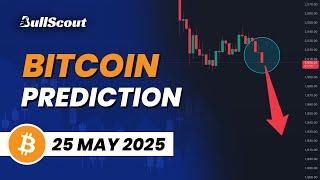 Bitcoin BTC Prediction - 25 May 2025 | Crypto F&O Trading | BullScout