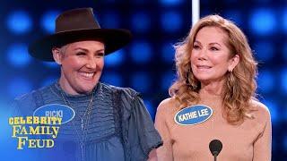 Queens of daytime TV clash! It's Kathie Lee Gifford vs. Ricki Lake! | Celebrity Family Feud