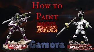 How to Paint Marvel Zombies Gamora