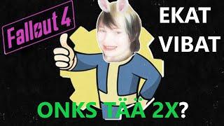 Miks tää peli on 2x nopeudella ? || Fallout 4 || Ensireaktio️