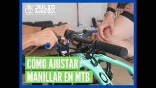 Cómo AJUSTAR tu MANILLAR MTB rápidamente | Julio Quesada Biomecánico