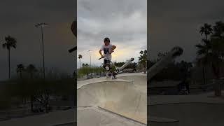 DOUBLE BRI!!! #scooter #trending #subscribe #viral #shorts #shortvideo #espn #tricks #lol #funny