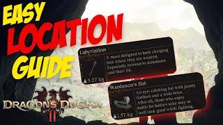 EASY LOCATION GUIDE for the LABYRINTHUS(Anti Minotaur Fighter Mace) | Dragon's Dogma 2