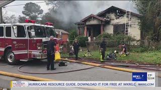 Mobile Fire-Rescue battles house fire off Dr. Martin Luther King Jr. Avenue