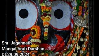 Mangal Arati Darshan Sri Jagannath Temple, Puri Dt.29/09/2024