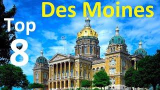 Top 8 things to do in Des Moines, Iowa  (Best tourist attractions to visit in 2024)