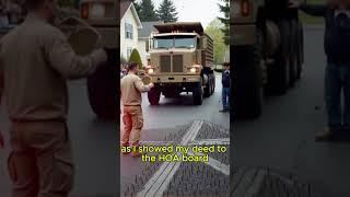 HOA Demanded My Driveway Be a Shortcut—Spike Strips and Soldier’s Payback Said No!