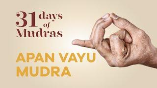 Day 14 - Apan Vayu Mudra - 31 Days of Mudras