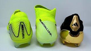 The football boots of the TOP 3 FOOTBALLERS IN THE WORLD in 2024