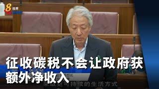 张志贤：征收碳税不会让政府获额外净收入 税收会用来资助家庭和企业