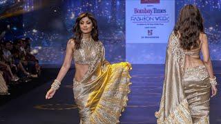 Shilpa Shetty Slays the Catwalk at Bombay Times Fashion Week 2024