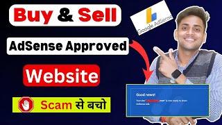 Buy adsense approved website || Sell adsense approved website