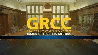 Board of Trustees Budget Meeting JUNE 2024