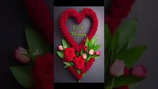 Beautiful good morning images with red roses #morningwishes #goodmorning #morningimages #morningwish