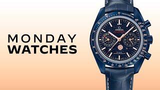 Monday Watches - Omega Speedmaster Moonphase Blue Side of the Moon (304.93.44.52.03.002)