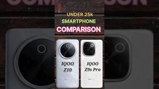 Iqoo Z10 vs Iqoo z9s Pro Comparison #shorts #iqooz10 #vs #iqooz9spro #smartphone #comparison