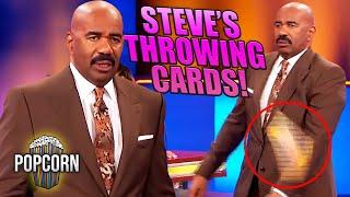 10 Answers That Made STEVE HARVEY Throw His Cards on Family Feud!