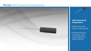 New at Mouser – Murata UMAC Series Small Energy Device