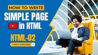 HTML Webpage Design Tutorial - 02 | Creating Laundry Wallah's Online Presence