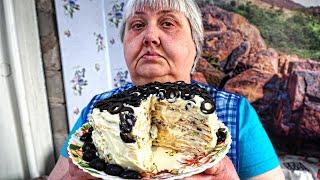 Торт без единого грамма сахара, но очень вкусный. Яичный торт по-Русски кулинарный рецепт от мамы