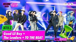ATEEZ (에이티즈) - Good Lil Boy + 선도부 (The Leaders) + 춤을춰 (TO THE BEAT) | KCON 2022 SAUDI ARABIA