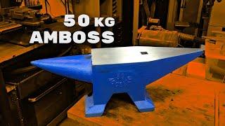 Anvil 50 kg from Vevor | unboxing | forging and knife making