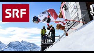 Siegesfahrt von Beat Feuz Lauberhorn 2020 FULL HD - SRF