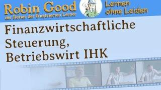 Marius Ebert - Finanzwirtschaftliche Steuerung, Betriebswirt IHK