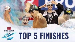 Top 5 Finishes in Knoxville | TYR Pro Swim Series Event Highlights