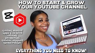 How to Start & Grow Your Youtube Channel in 2024 | basics, equipment, growth, sponsorships & more!