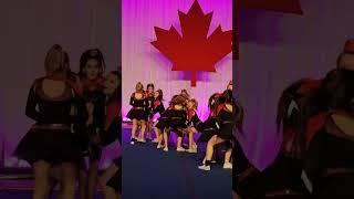  TRNDY'S ZOOM is focused on Electriks Elite CODE 3 at the Canadian Cheer Nationals! #cheerleader