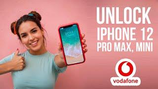 Unlock iPhone 12, 12 mini, 12 Pro, 12 Pro Max Vodafone UK for Free