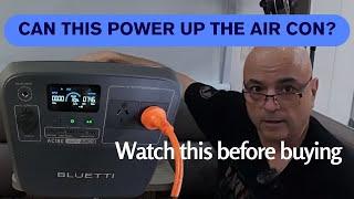 Bluetti AC180 Portable Power Station - Can it power a Caravan air conditioner?