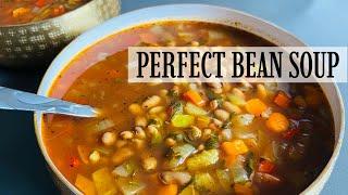 The BEST BEAN SOUP RECIPE to make again and again!