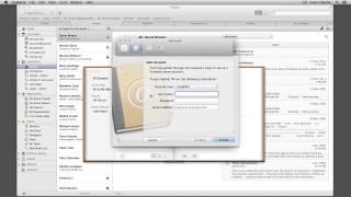 Setup CardDAV on Mac OS X