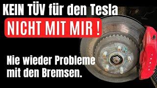 Tesla Bremsen / Bremsscheiben Problem - einfache Lösung!